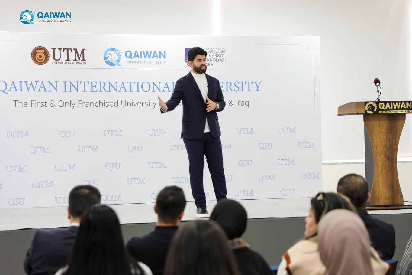 The Faculty of Health Sciences at QIU organized a seminar entitled "Preparing for the Labor Market in the New Year," featuring Mr. Peshawa Ahmed
